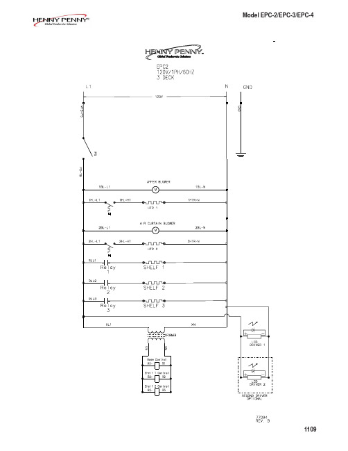 Henny Penny EPC-2 EPC-3 EPC-4商业炉用户手册说明书