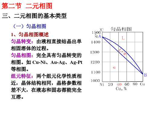 材料科学基础-8-二元相图(2)