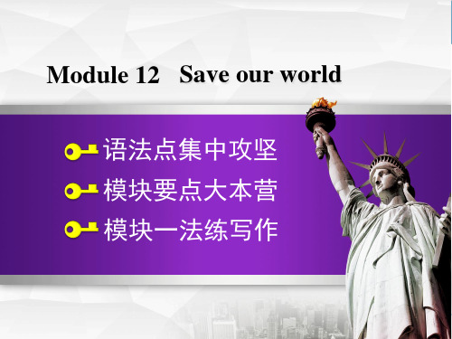 外研版九年级英语上册 Module 12 模块语法写作课件【精品课件】