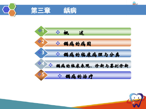 龋病的治疗(非手术治疗和充填修复治疗(口腔内科学课件)