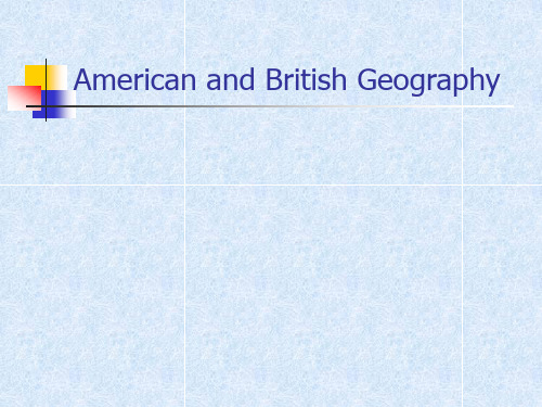 英美地理、人口、城市