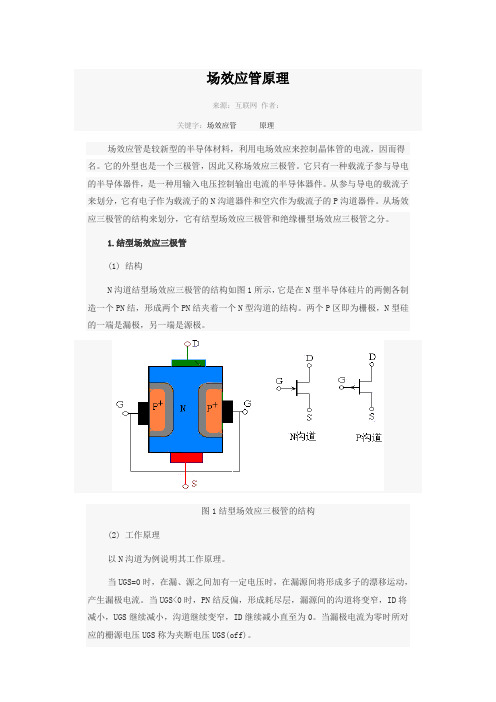 场效应管原理