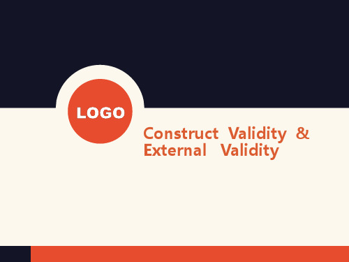 Construct  Validity