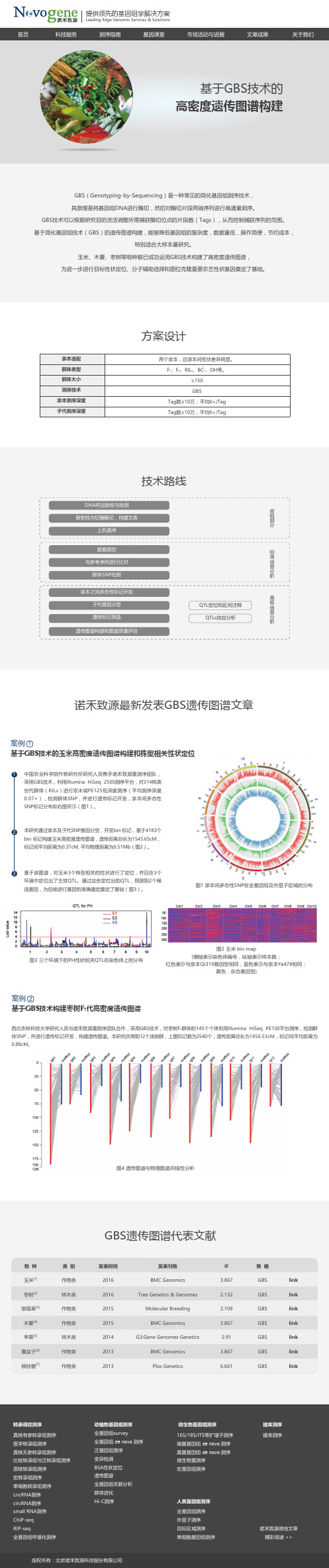 重测序-产品类-GBS遗传图谱