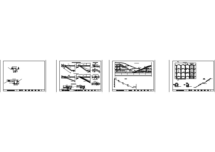 五套排水沟详细设计图(dwg格式)