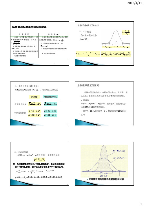 8.医学统计学-假设检验(2学时)