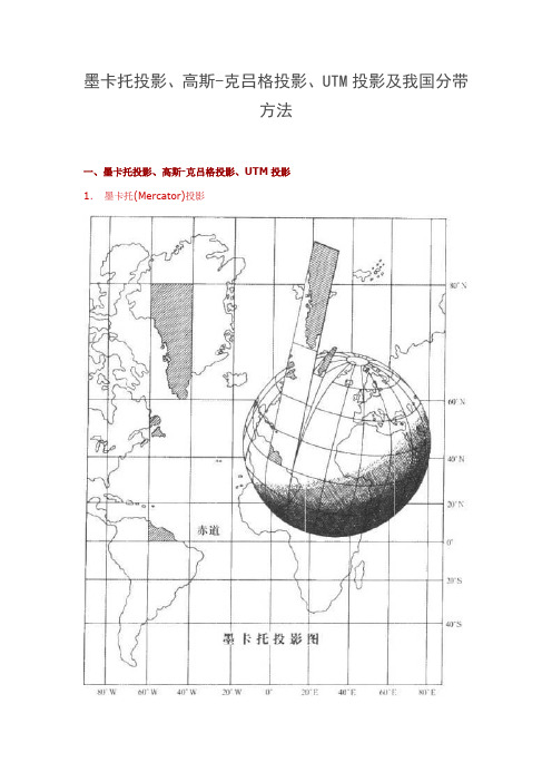 墨卡托投影资料