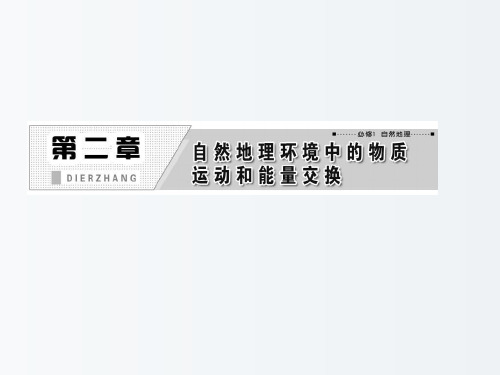 高三地理 一轮复习 大气的受热过程、热力环流与风