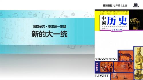 初中岳麓版历史七年级上册 第15课【教学课件】《新的大一统》