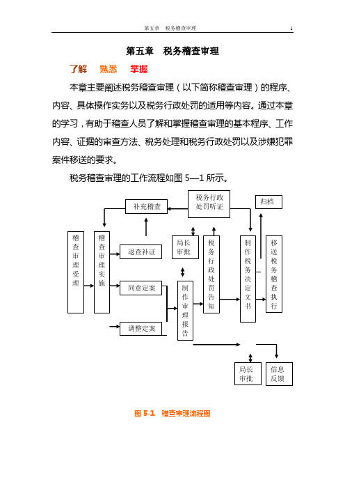 006第五章 税务稽查案件审理