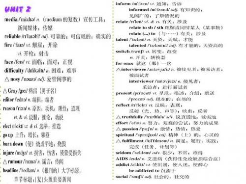 高二英语上册Unit2课件.ppt