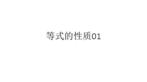 等式的基本性质 (2)