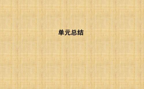 高考政治总复习 第二单元 为人民服务的政府单元总结名师课件 新人教版必修2