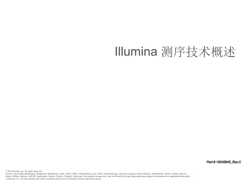 Illumina测序介绍