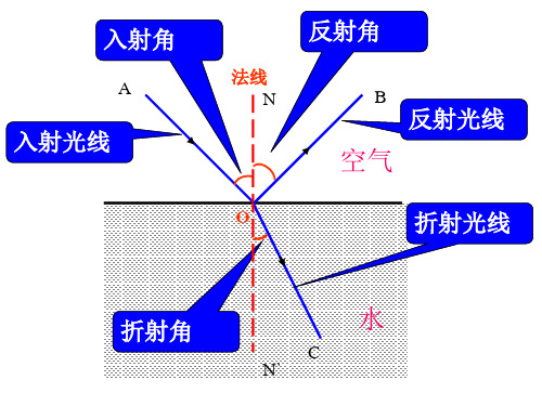 第四章光现象复习课件PPT人教版物理八年级上册