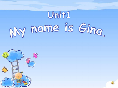 《My name's Gina》PPT精品课件5七年级上册英语人教版