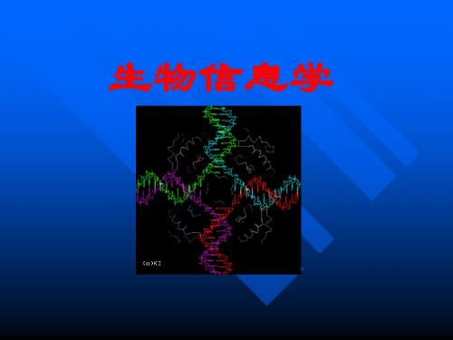 03序列相似性搜索1