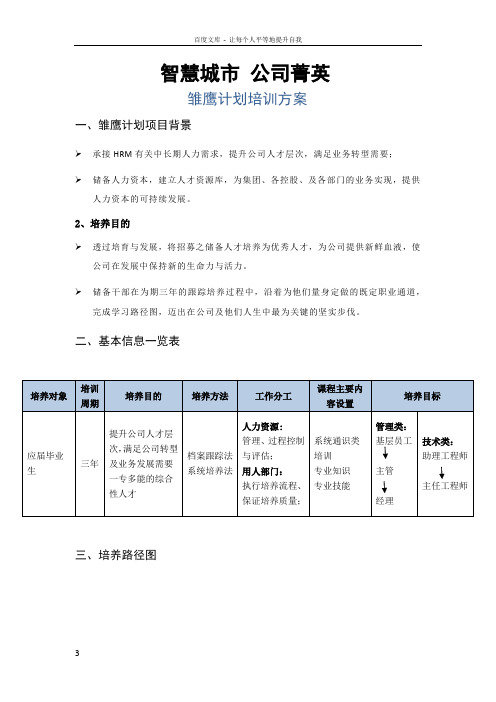 职业生涯发展通道方案人才培养机制