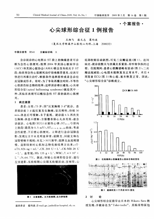 心尖球形综合征1例报告