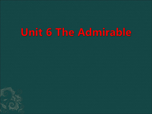 北师大版高一英语必修第二册Unit 6 The Admirable Lesson 1 A Medical Pioneer Reading1PPT