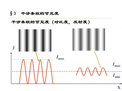 干涉条纹的可见度(1)