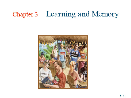 消费者行为学(双语或中英文结合)课程3.learning and memory