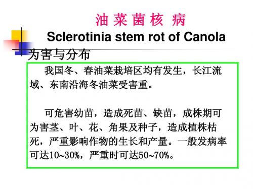 第十四章 油菜菌核病毒病