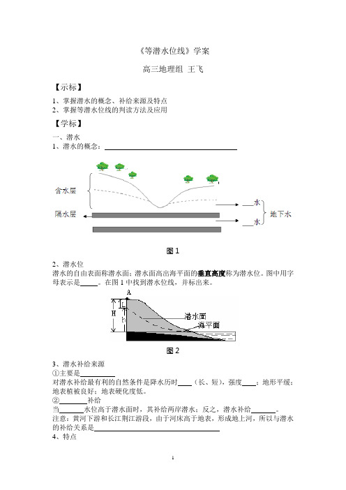 等潜水位线(全)