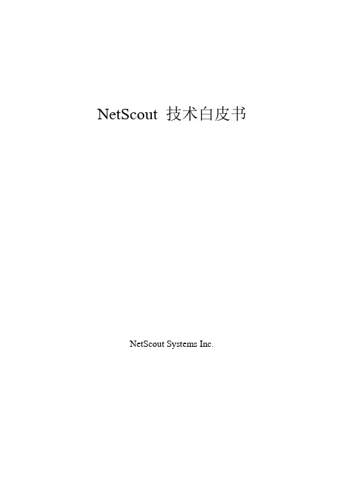 netscout技术白皮书