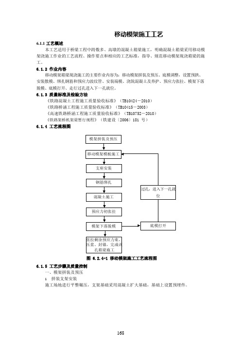 移动模架施工工艺