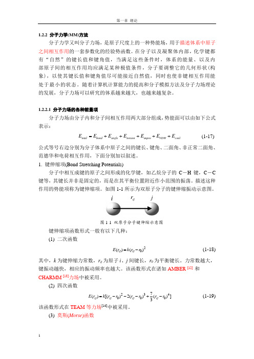 分子力场简介