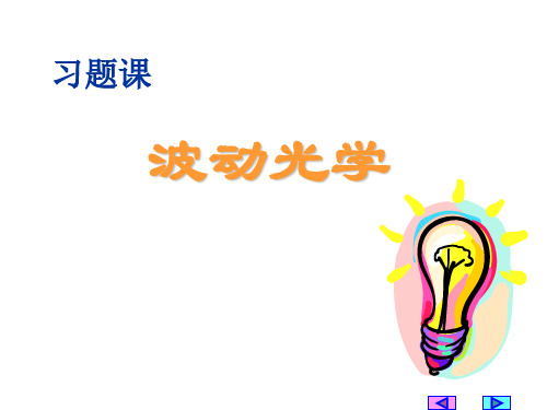 波动光学习题课资料