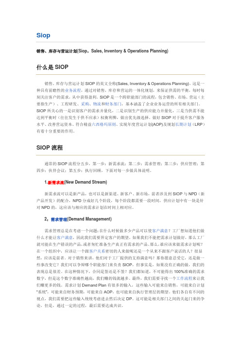 什么是SIOP