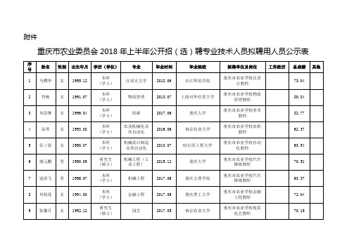 关于公开招聘2007年专业技术人员议题