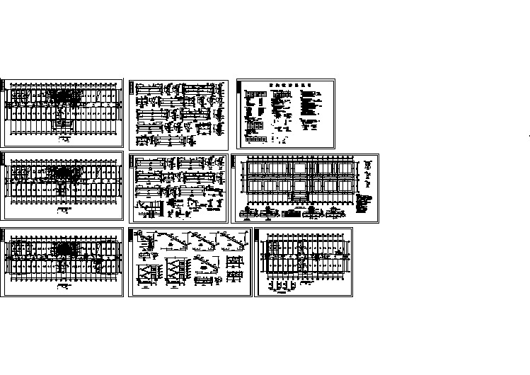 某四层砖混教学楼建筑方案图纸（7度抗震）