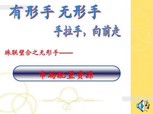 吉林省长春市第五中学高中政治必修一课件：9.1市场配置资源课件