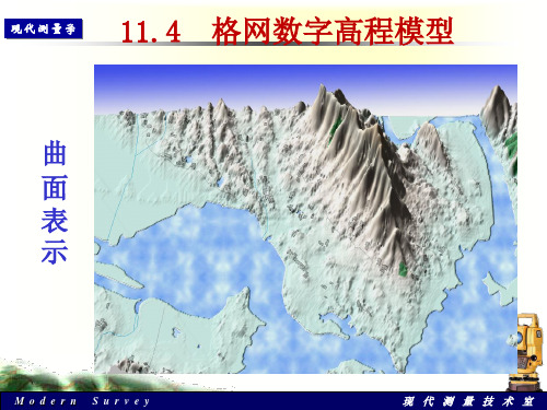 11.4 格网数字高程模型