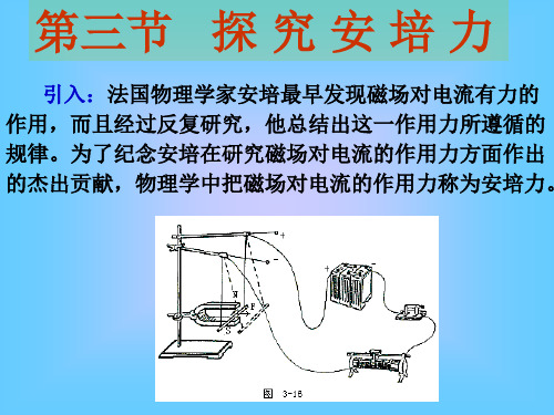 探究安培力