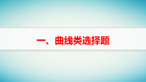 适用于老高考旧教材高考政治二轮复习热考题型练1曲线类选择题pptx课件