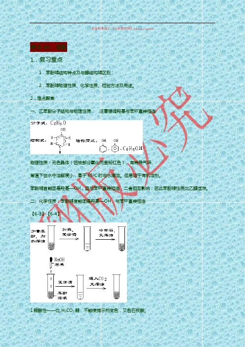 高中化学58个精讲49