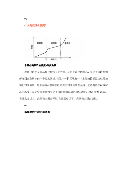 聚合物的玻璃化转变温度