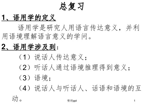 语用学第十一章(模因-复习)