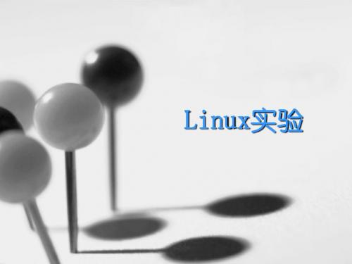 Linux实验4