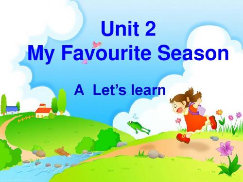 Unit_2_My_favourite_season A Let's_learn