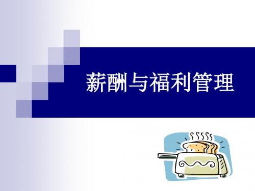 薪酬与福利管理(ppt 46页)