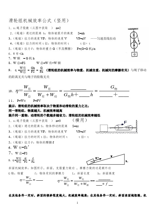 2014机械效率公式1