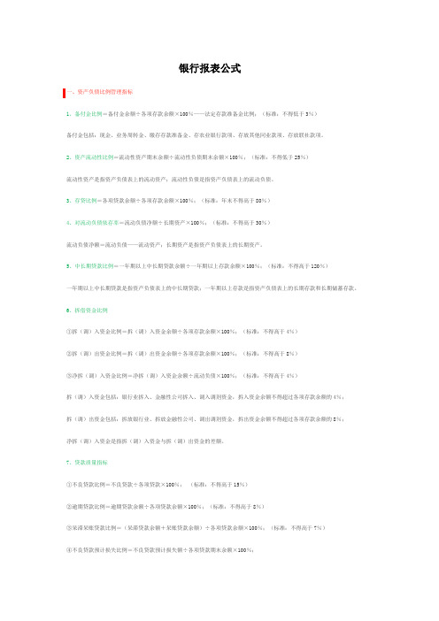 银行贷款申请风险控制公式