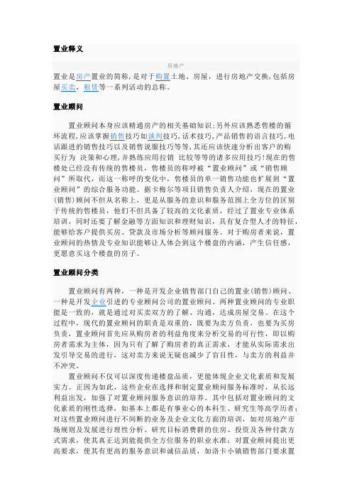 房产置业