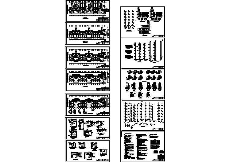 12206平米住宅楼给排水施工图（含说明）