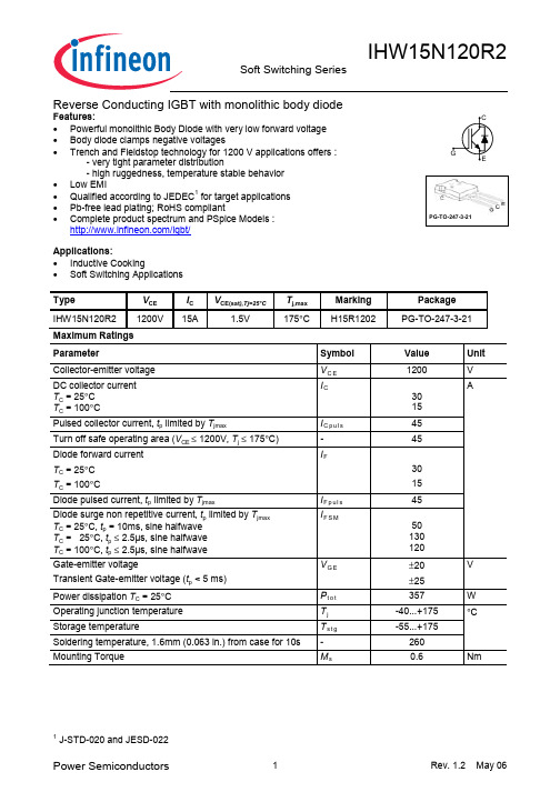 IHW15N120R2H15R1202pdf